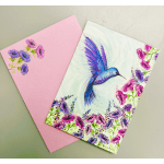 Papyrus Hummingbird Notecard
