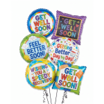 Get Well Soon Balloon Bouqet