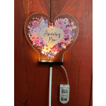Mother's Day Heart Light