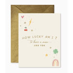Lucky Mom Greeting Card