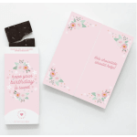 Hope Your Birthday Is Sweet–Chocolate Bar and Greeting Card!
