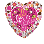 Bright I Love You Balloon