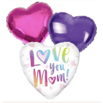 LOVE YOU MOM BALLON BOUQUET