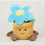 Warmies Blue Flower Pot