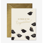So proud of you, Congratulations card
