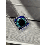 Single preserved rose in a clear square box