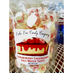 Bag of strawberry cheesecake salt water taffy