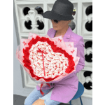 Sweet Heart Raffaello Candy Bouquet