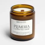 Plumeria Coconut Wax Candle