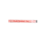 Pink ribbon with "Happy Valentine's Day" text