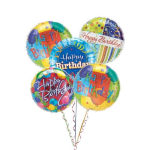 Quintuple Mylar Balloons