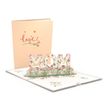 Floral Mom Love Pop Card
