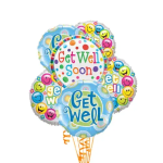 18' Get Well Mylar Balloon