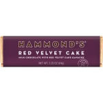 Purple Hammond's red velvet chocolate bar wrapper
