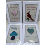 Handmade Stained Glass Cards