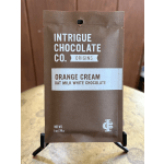 Intrigue Chocolate Co. Orange Cream Oat Milk White Chocolate Bar