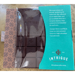 Intrigue Chocolate Co. Juniper Berry & Black Lime Chocolate Bar