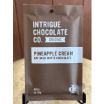 Intrigue Chocolate Co. Pineapple Cream Oat Milk White Chocolate Bar