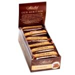 Box of Abdallah caramel chocolate bars