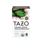 Box of Tazo Organic Awake English Breakfast black tea