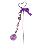 BTS Beaded Purple Charm