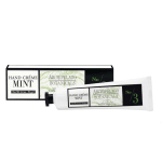 Two tubes of mint hand cream with black-and-white labels