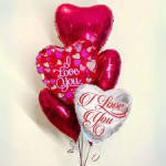 5 Mylar balloons