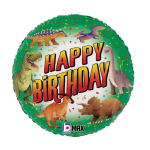 Birthday Dinosaur Mylar