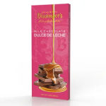 Pink box of milk chocolate dulce de leche candies