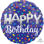 28" Jumbo Birthday Mylar