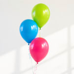 3 Assorted Color Latex Balloons