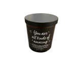 You are all kinds of amazing vanilla bean candle