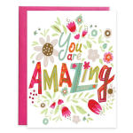 Thank You Greeting Card - Amazing Flora