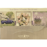 Greeting card assortment box with floral and rustic country scenes