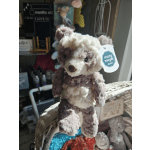 Plush teddy bear with a Mary Meyer Baby tag