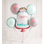 Pastel Birthday Balloon Bouquet™