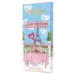 Box of Bissinger's dark chocolate love potion caramel candy