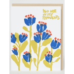 greeting card- You are in My Thoughts