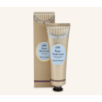 Tube of Sabon butter hand cream beside its box