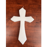 White Candle Cross
