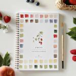 Emily Lex Fruit Watercolor Paint Book & Watercolor Paint Set from Angels Caft