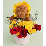 sunflower Bear bouquet
