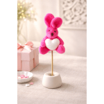 Hot Pink Plush bunny