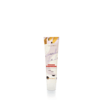 Lavender La La lotion tube with white and gold packaging
