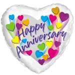 Happy Anniversary Mylar Balloon