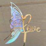 Butterfly "Love" Pick