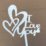 Gold "I Love You" Pick