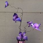 Purple Multi Butterfly Pick