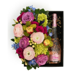 Flora Box Pastel Diva Prosecco Rose