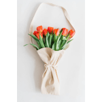 Large Canvas Floral Tote Bag